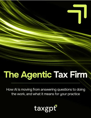 An ad TaxGPT is running