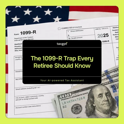 An ad TaxGPT is running