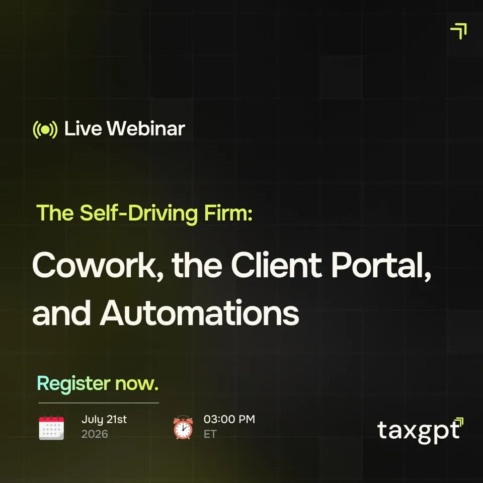 An ad TaxGPT is running