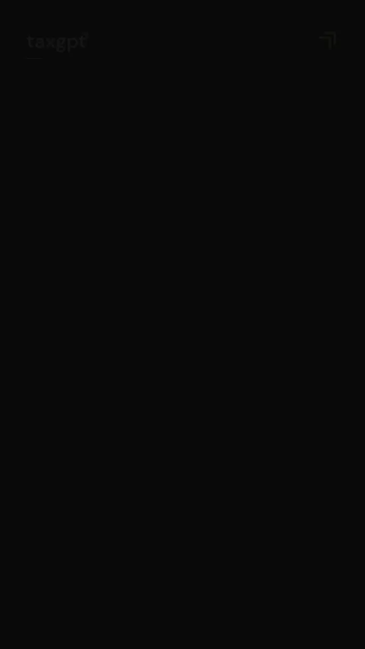 An ad TaxGPT is running
