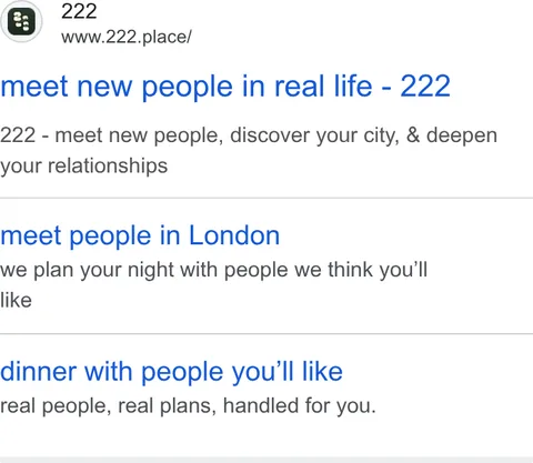 An ad 222 is running