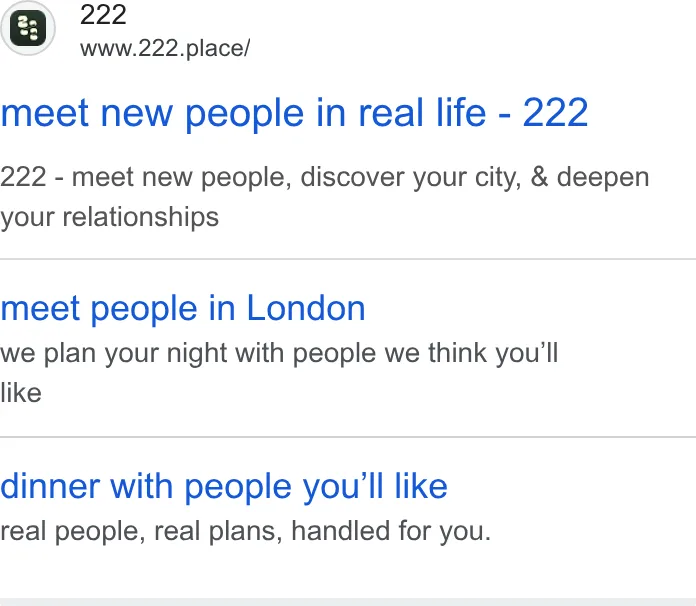 An ad 222 is running