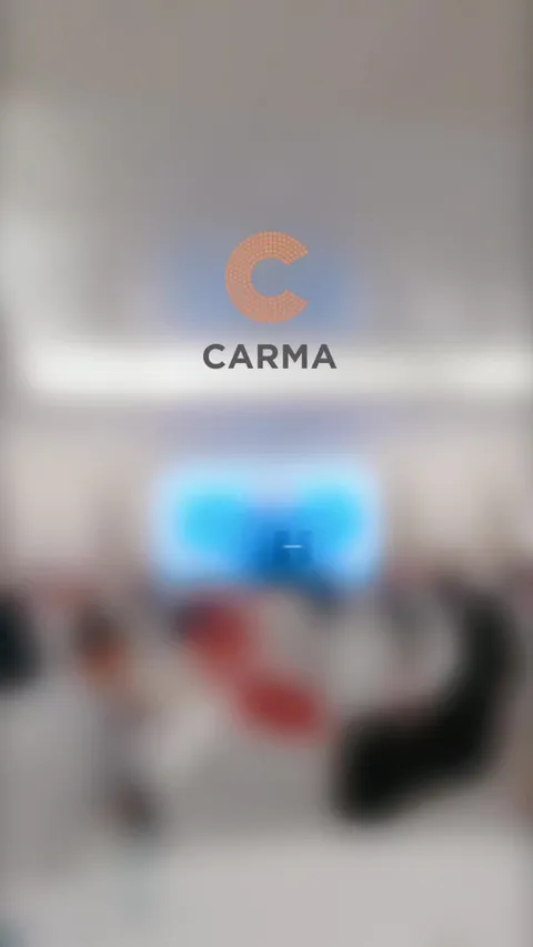 An ad Carma is running