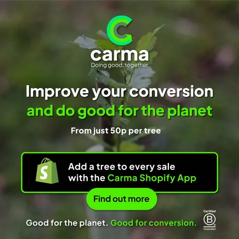 An ad Carma is running