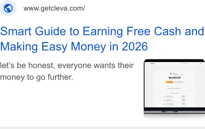 An ad Cleva is running