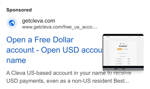 An ad Cleva is running