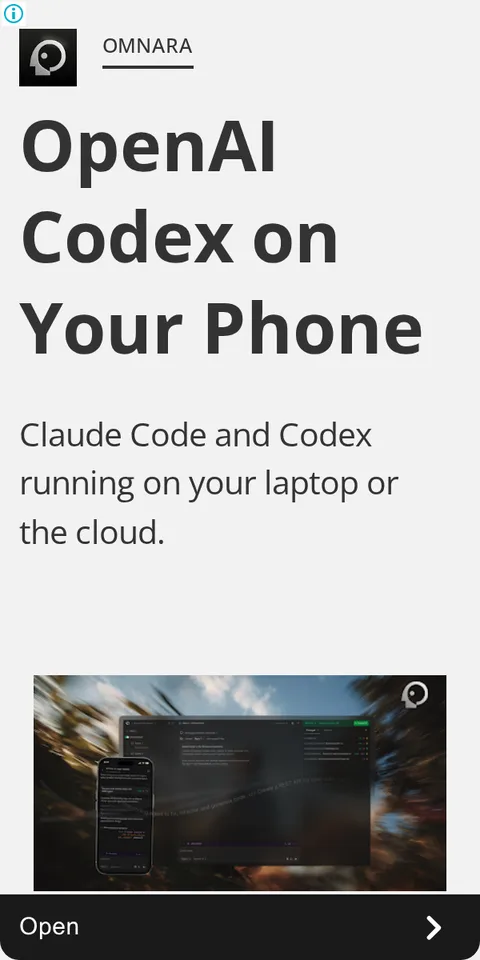 An ad Omnara is running