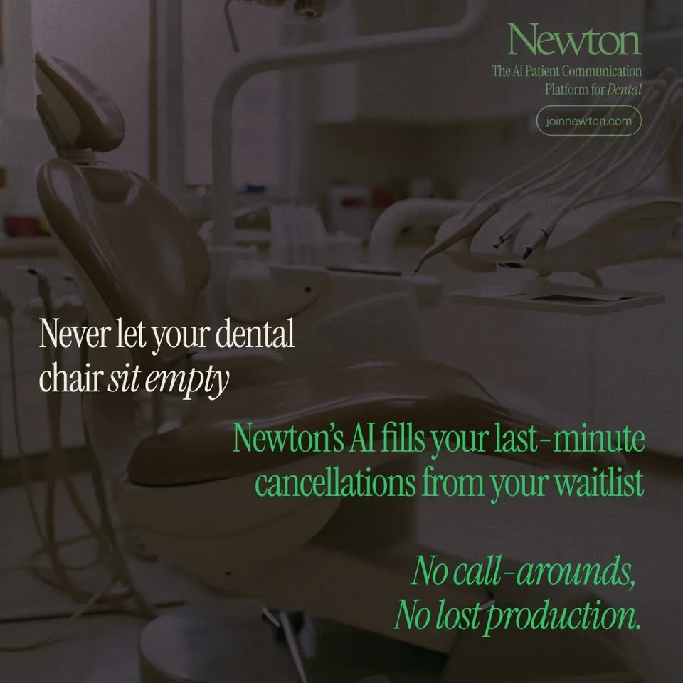 An ad Newton is running