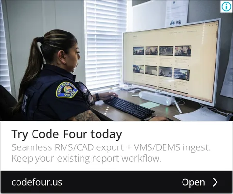 An ad Code Four is running