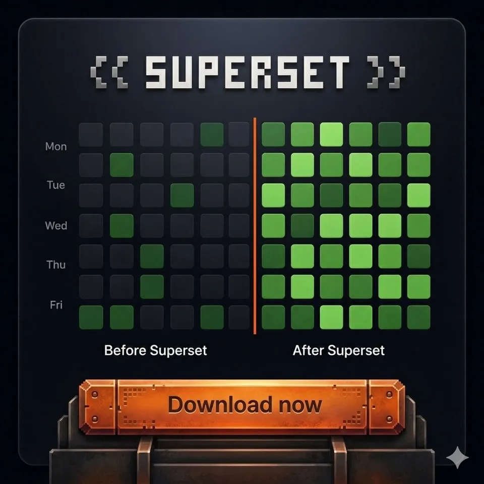 An ad Superset is running
