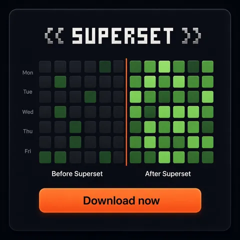 An ad Superset is running