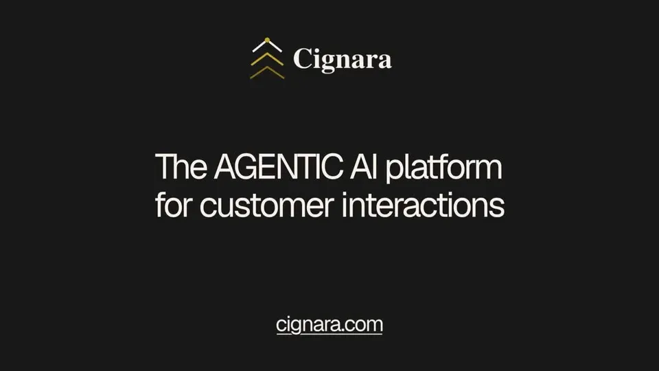 An ad Cignara is running