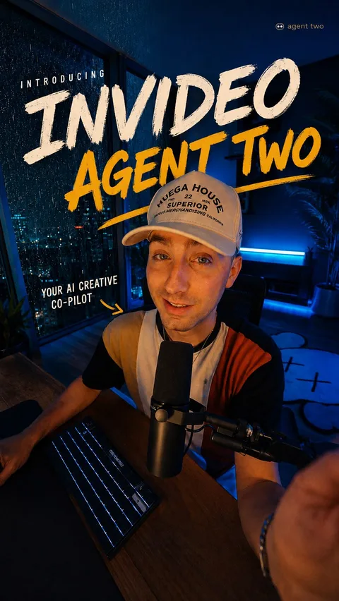 An ad Invideo Agent Two is running