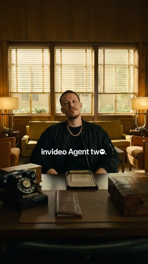 An ad Invideo Agent Two is running