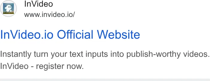 An ad Invideo Agent Two is running