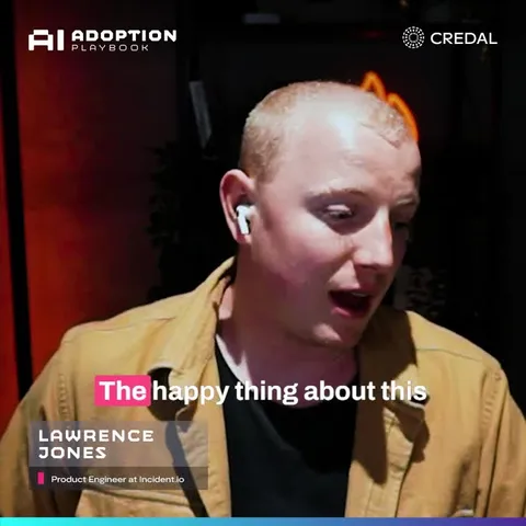 An ad Credal is running