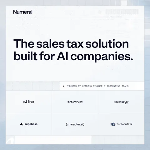 An ad Numeral is running