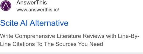 An ad AnswerThis is running