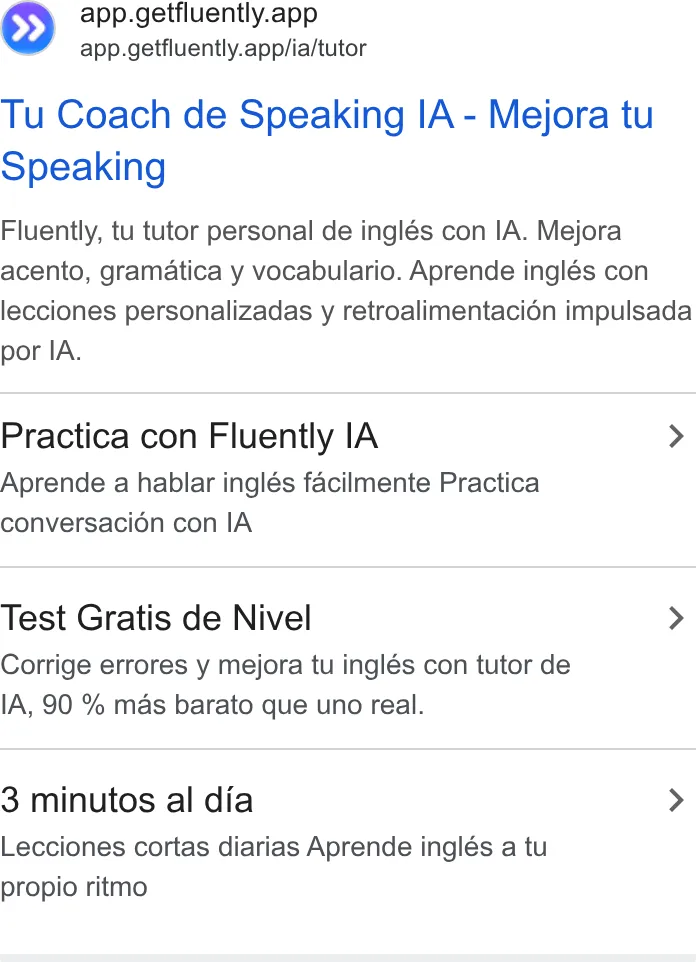 An ad Fluently is running