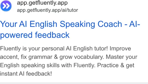 An ad Fluently is running