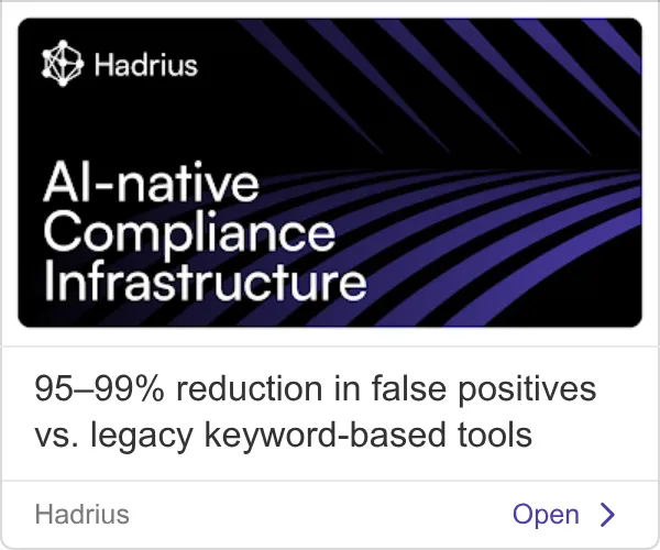 An ad Hadrius is running