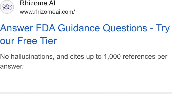 An ad Rhizome is running