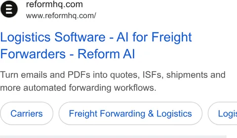 An ad Reform is running