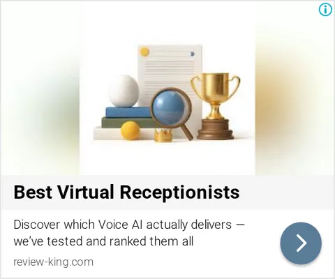 An ad OpenCall AI is running