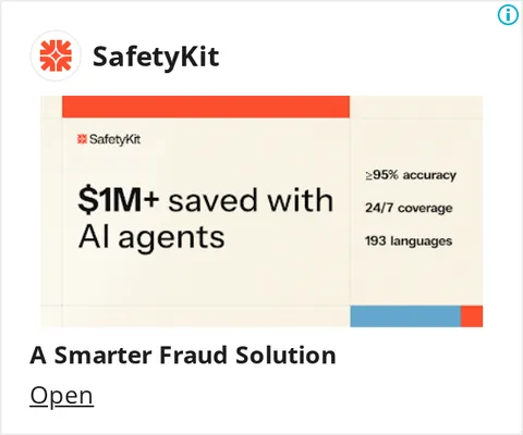 An ad SafetyKit is running