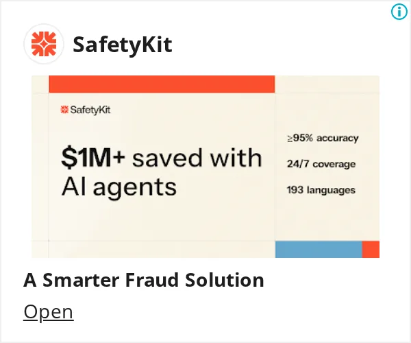 An ad SafetyKit is running