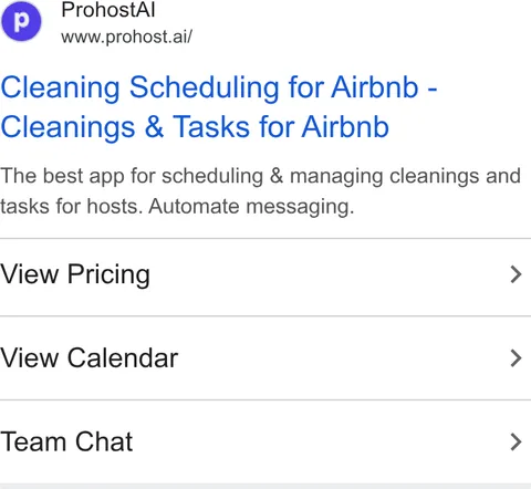 An ad Prohost is running