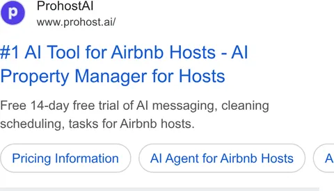 An ad Prohost is running