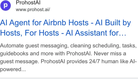An ad Prohost is running