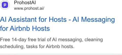 An ad Prohost is running