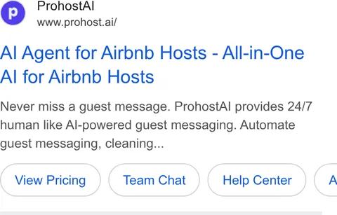 An ad Prohost is running