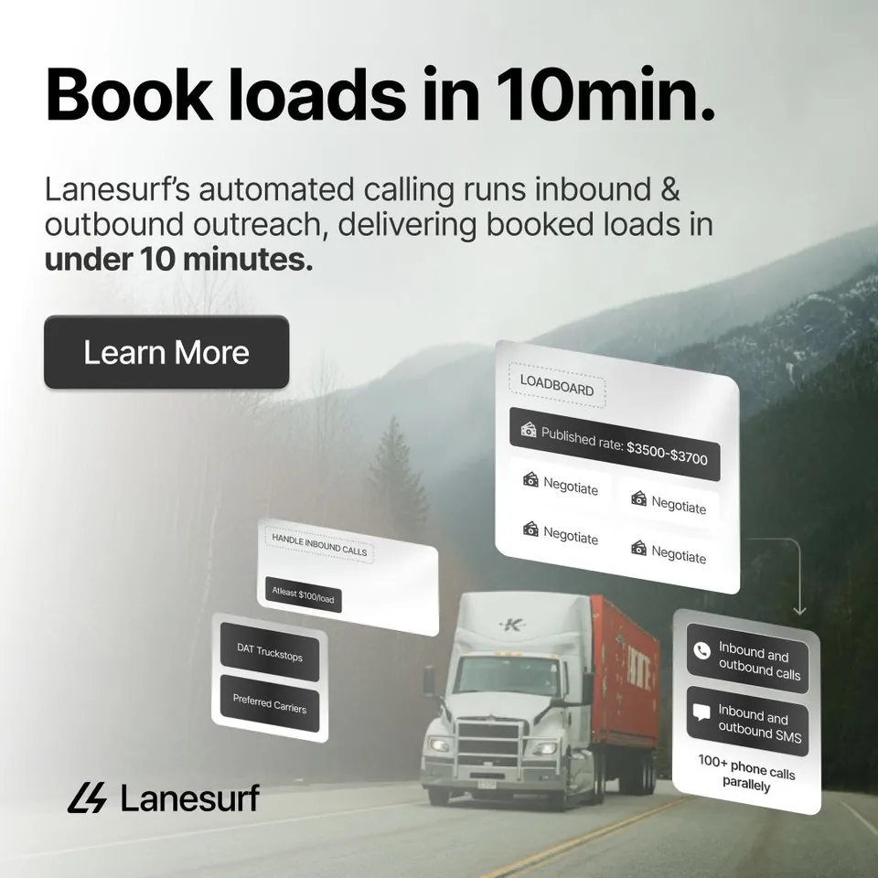 An ad Lanesurf is running