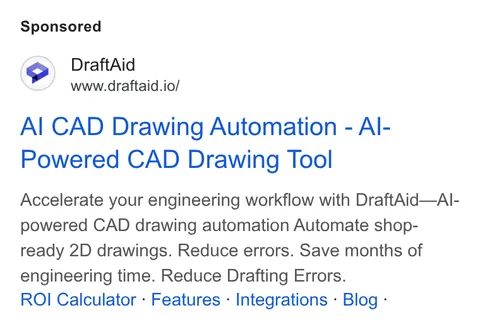 An ad DraftAid is running