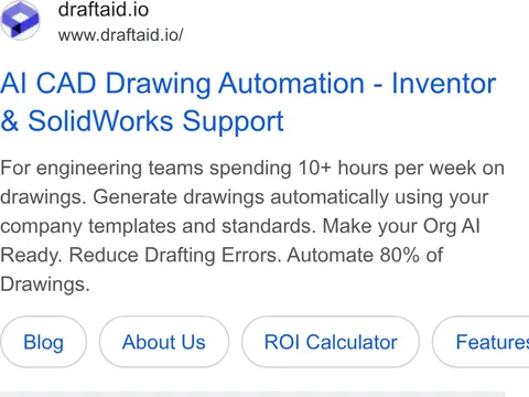 An ad DraftAid is running