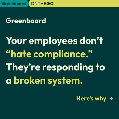 An ad Greenboard is running