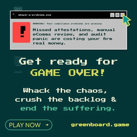 An ad Greenboard is running