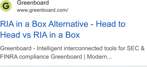 An ad Greenboard is running