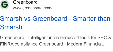 An ad Greenboard is running