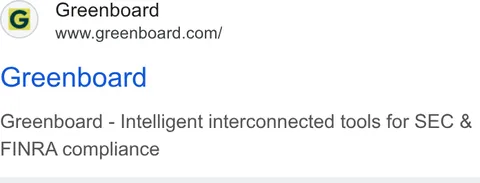 An ad Greenboard is running