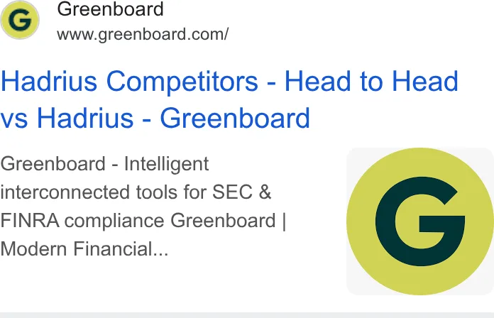 An ad Greenboard is running