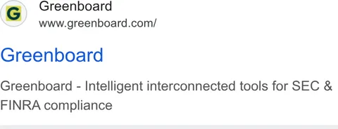 An ad Greenboard is running