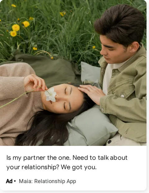 An ad Ourmaia is running