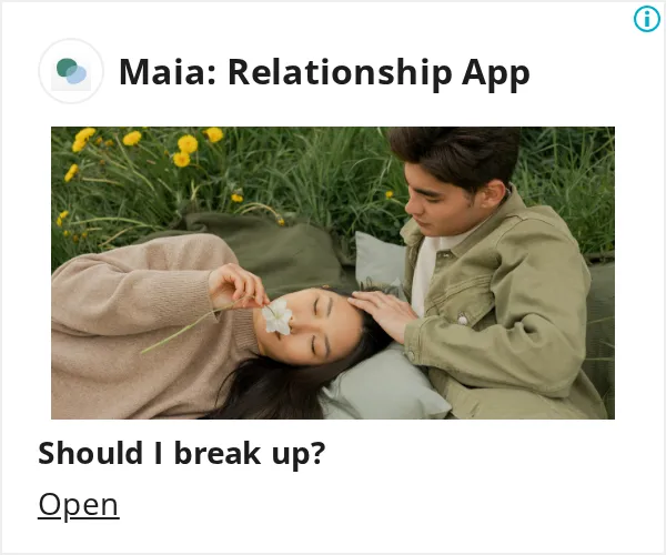 An ad Ourmaia is running