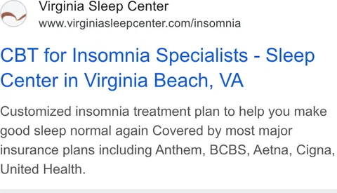 An ad Stellar Sleep is running