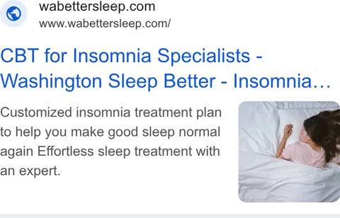 An ad Stellar Sleep is running