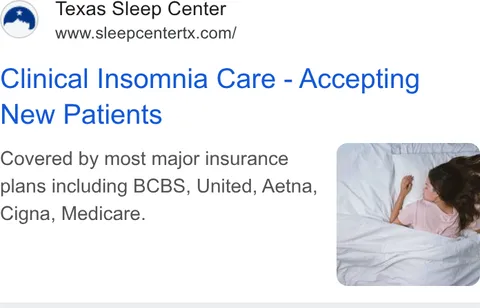 An ad Stellar Sleep is running